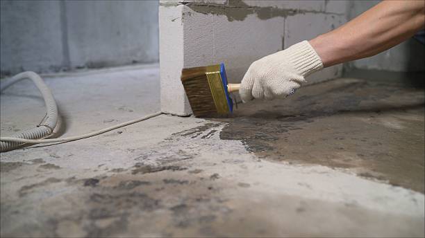 SJ Waterproofing Pros Waterproofing coverage map for Allentown, NJ and surrounding area